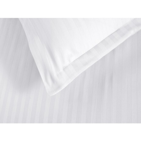 Fețe de pernă - Set 2 fete de perna damasc 100 % bumbac-alb