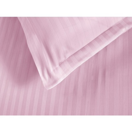 Fețe de pernă - Set 2 fete de perna damasc 100 % bumbac-roz pudra