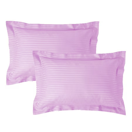 Fețe de pernă - Set 2 fete de perna damasc policoton -lila