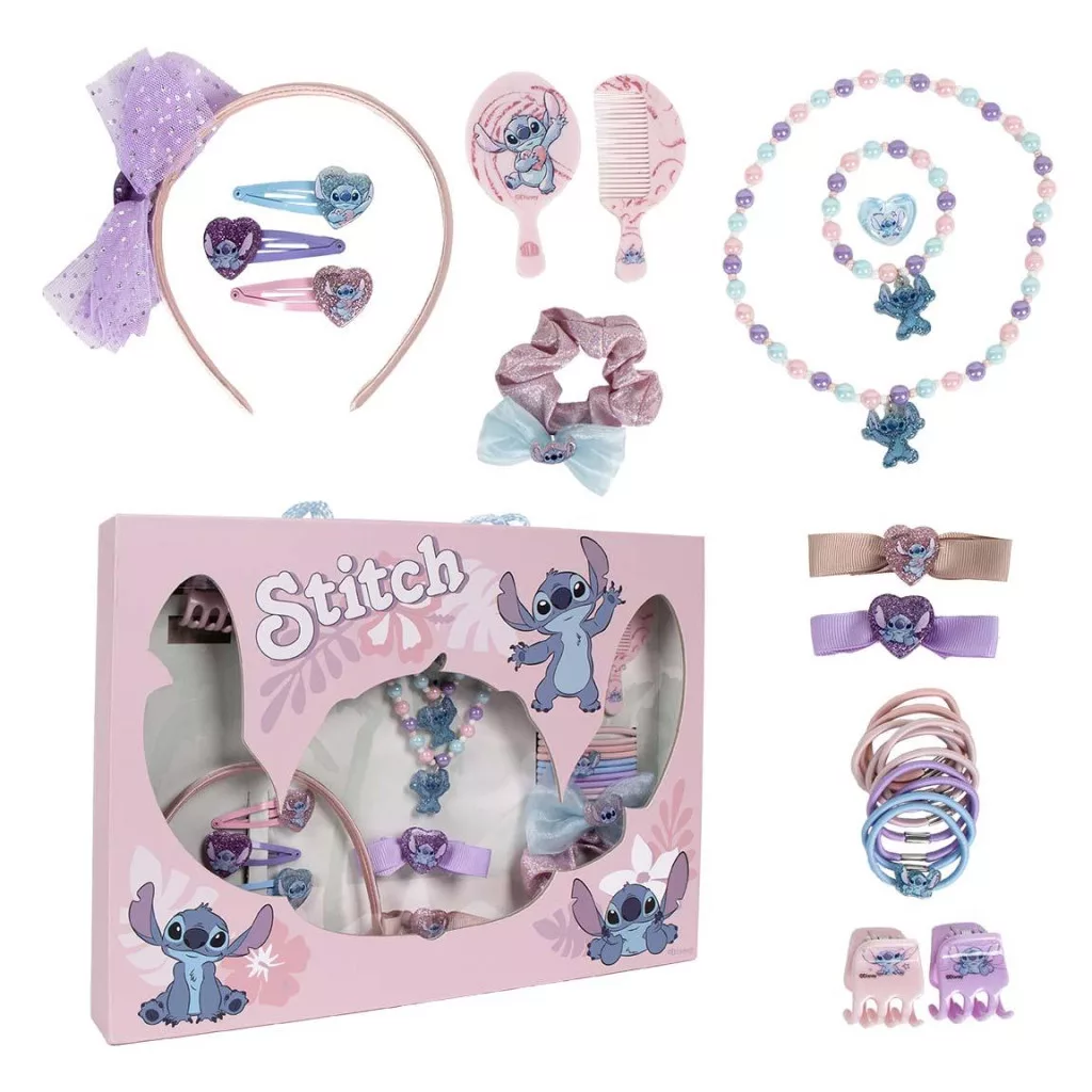 Lilo&Stitch - Set bijuterii și accesorii de păr pentru copii Disney Lilo & Stitch, 23  piese