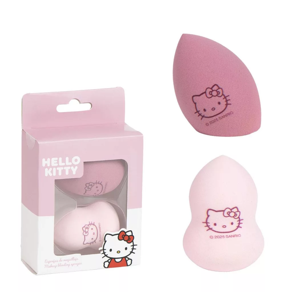 Hello Kitty - Set burete pentru machiaj, 2 piese, Hello Kitty