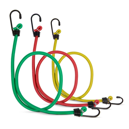 Accesorii diverse - Set cordeline elastice - 2 buc x 45 - 60 - 80 cm