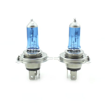 Set de 2 becuri Halogen H4, 100W +130% Intensitate - LONG LIFE - CARGUARD [1]