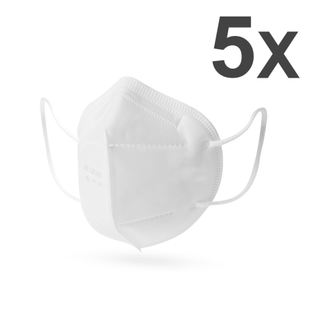 Bricolaj - Set de 5 Măști de protectie FFP2 cu 5 straturi