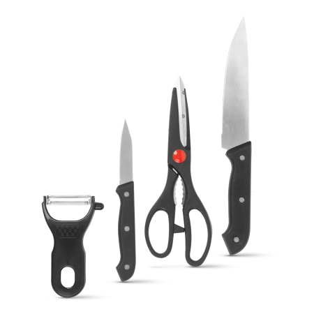 Articole pentru casă - Set de bucătărie - cu instrument de decojire și foarfece