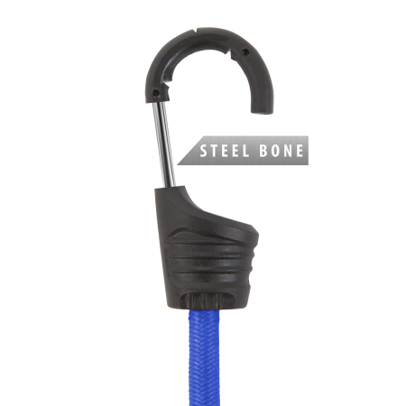 Set de cordeline de fixare profesionale - Albastru - 45 cm x 8 mm - 2 buc. / pachet [3]