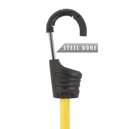 Set de cordeline de fixare profesionale - galben - 120 cm x 8 mm - 2 buc. / pachet [3]