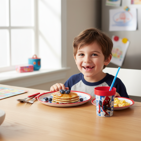 Set de masă antiderapant Omul Păianjen Midnight Flyer [1]