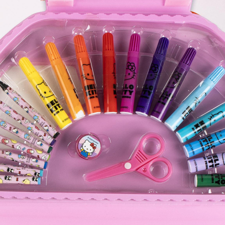 Set de papetărie pentru copii Hello Kitty, 50 de piese [2]