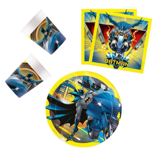 Seturi de petrecere - Set de petrecere copii Batman Rogue Rage, 36 piese