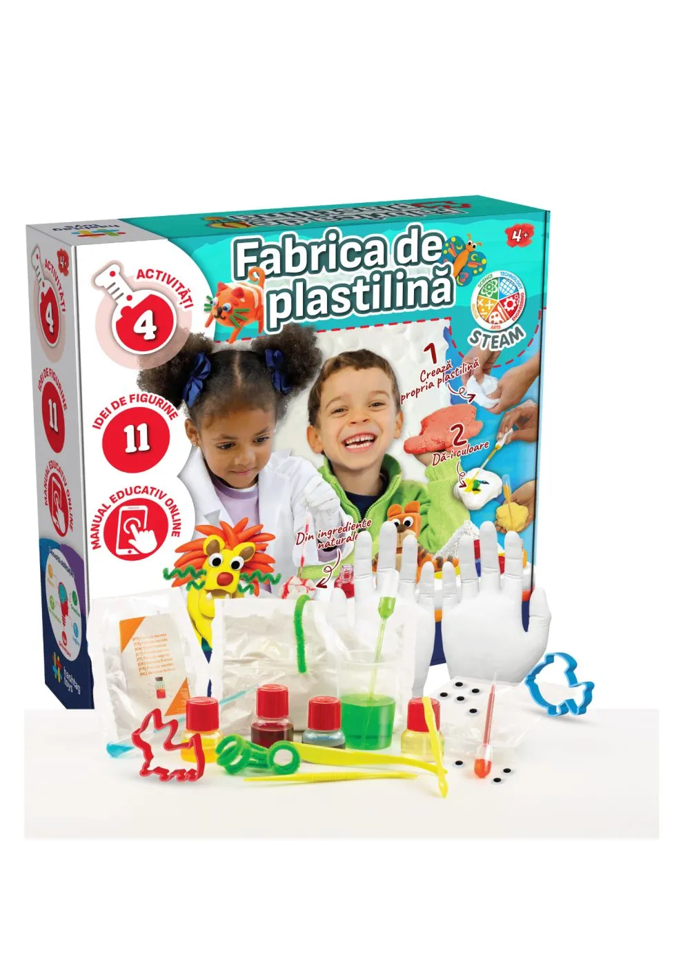 SET FABRICA DE PLASTILINA CU ANIMALE [3]