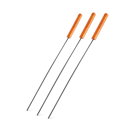 Accesorii pentru grătar - Set frigărui pentru grătar - drepte - 49,5 cm - 3 buc/pachet