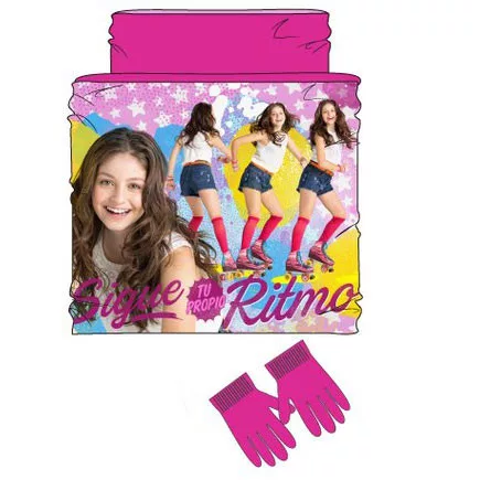 Set fular tip snood+mănuși Disney Soy Luna [1]