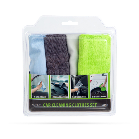 Set lavete auto - 30 x 40 cm, 4 buc. / pachet [5]