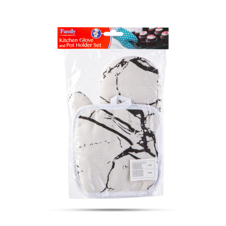 Set mănuși de bucătărie și suport pentru oale - 25 cm [1]