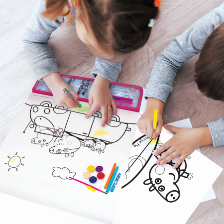 SET PENTRU DESEN GIGA BLOCK 5 IN 1 PEPPA PIG [2]