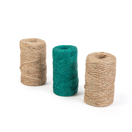 Accesorii de grădină - Set sfori naturale - 3 x 35 m / pachet