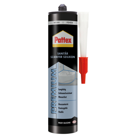 Bricolaj - Silicon sanitar Pattex - alb - 280 ml
