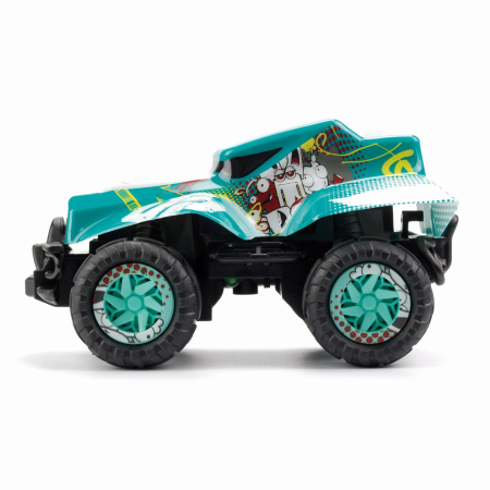 SILVERIT EXOST MASINA CU TELECOMANDA X MONSTER VERDE [3]