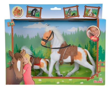 Animale și seturi cu animale - SIMBA CAL CHAMP BEAUTY HORSE ALB