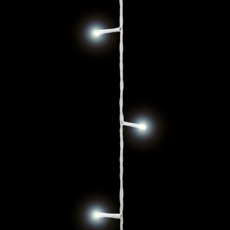 Șir de lumini alb-rece pentru Crăciun - 50 LED-uri - 5 m - 8 programe [4]