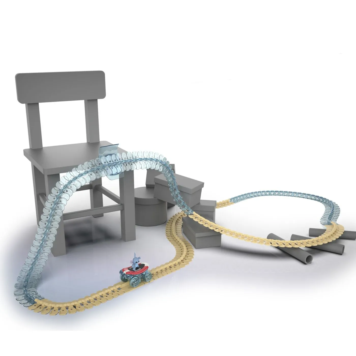 SMOBY DISNEY STITCH PISTA DE CURSE FLEXTREME SET [4]