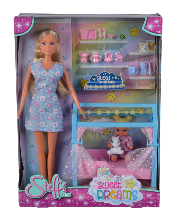 Păpuși și accesorii - STEFFI LOVE PAPUSA STEFFI CU BEBELUS