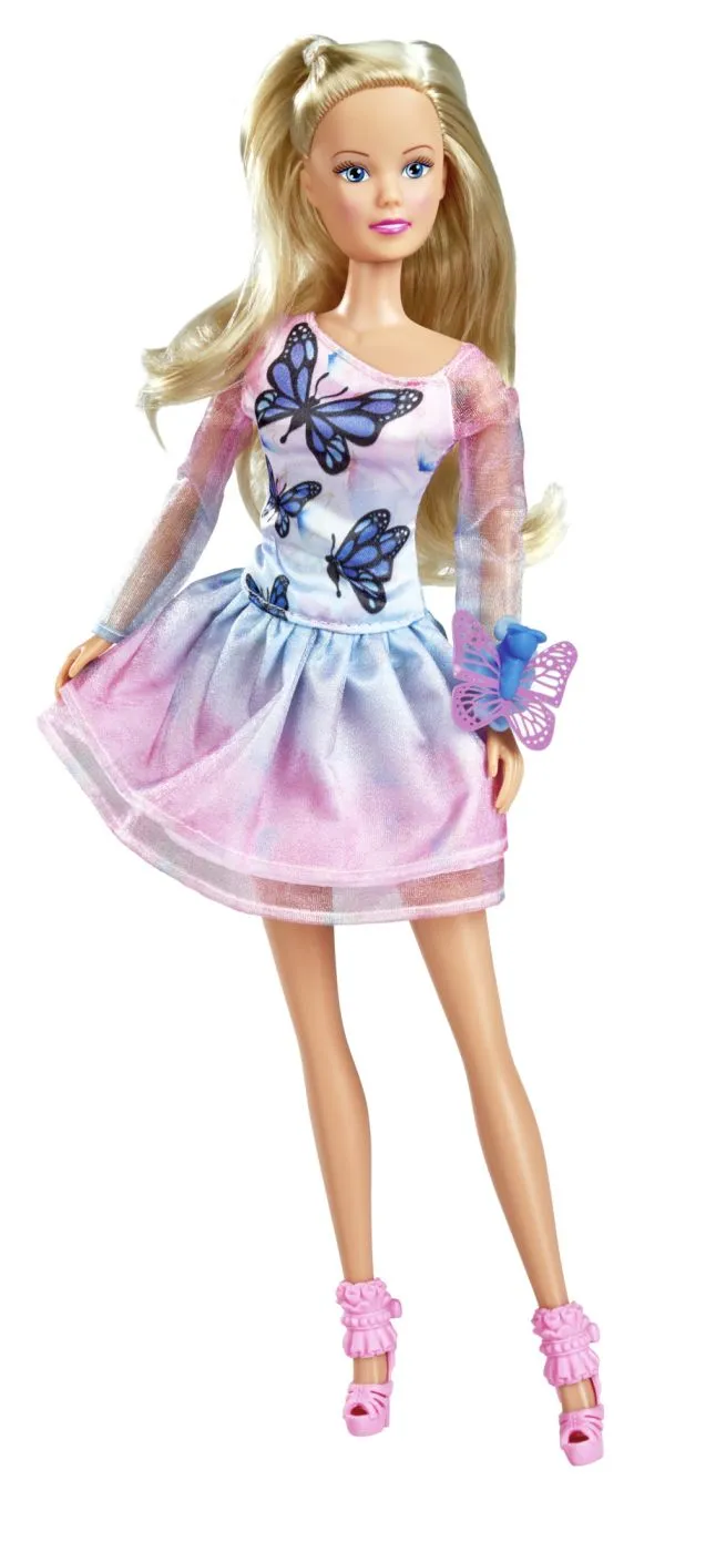 STEFFI LOVE SET PAPUSA STEFFI FLUTURE CU ACCESORII 29CM [1]