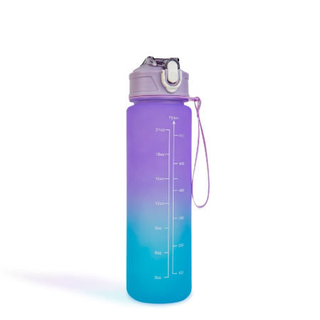 Accesorii sport & outdoor - Sticlă sport – 750 ml – opacă – degrade albastru-mov