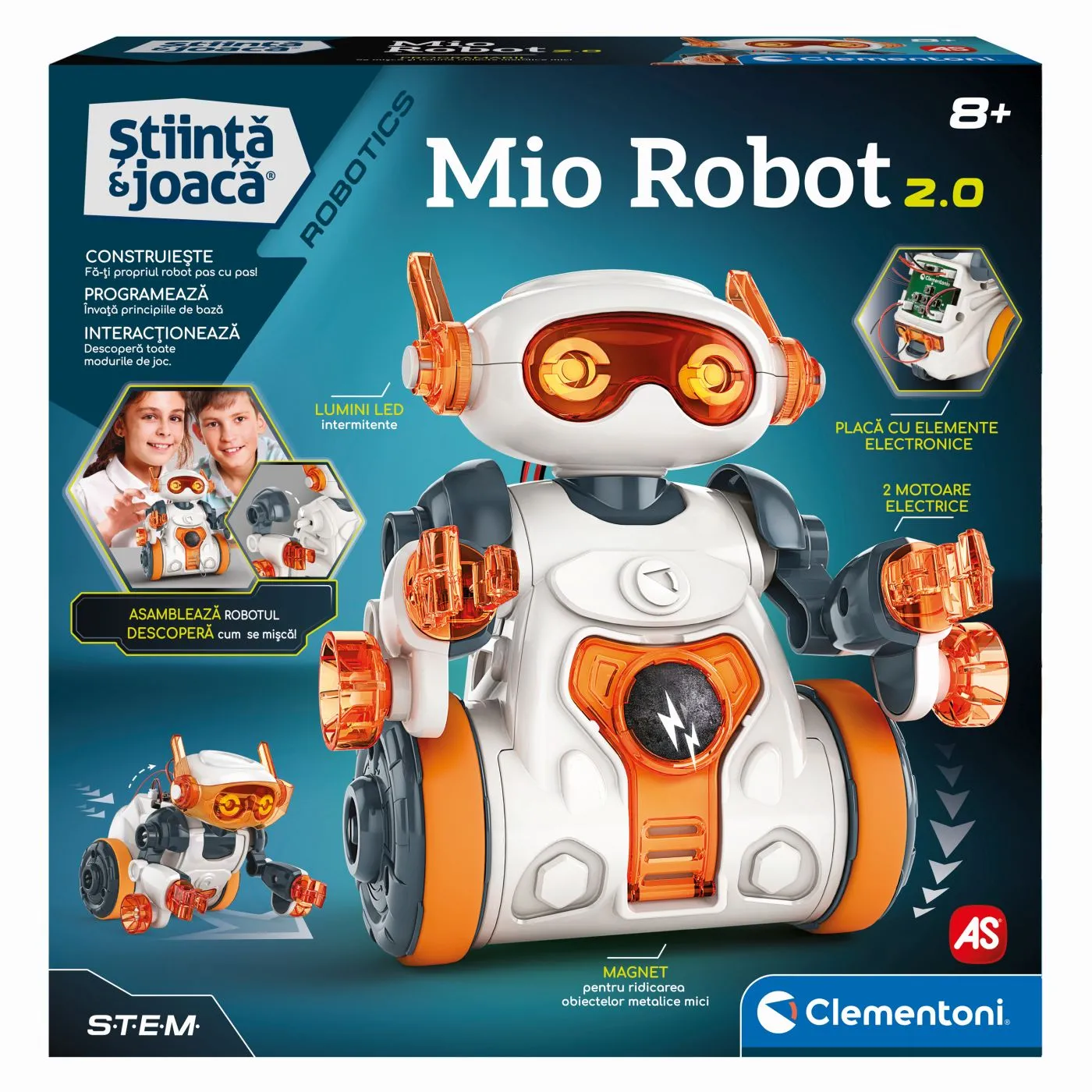 Jucării de creație și meserii - STIINTA SI JOACA ROBOTICS ROBOTUL MIO 2.0