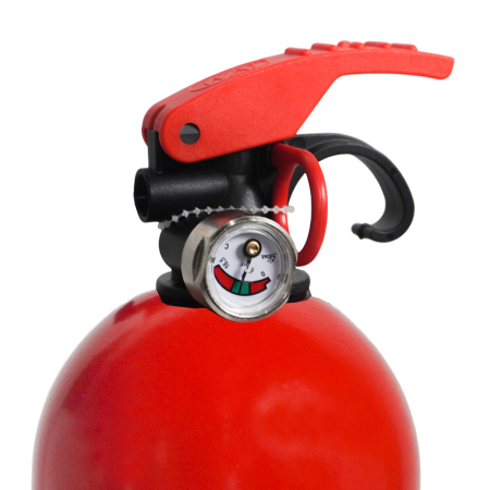 Stingator cu pulbere 1KG, cu manometru, model A B C - Certificat R.A.R. [1]