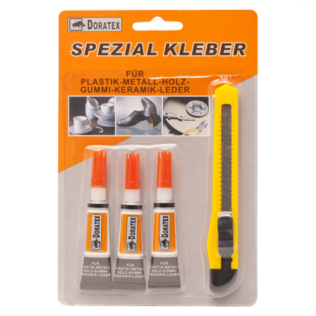 Superglue cu cutit universal 3 x 3 g [1]