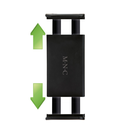 Suport universal tabletă pentru tetieră - 18 x 7 x 12 cm - negru [3]