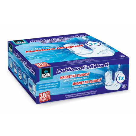 Dezumidificatoare - Tabletă magnetică reumplere dezumidificator AirMax, lavandă - 450 g