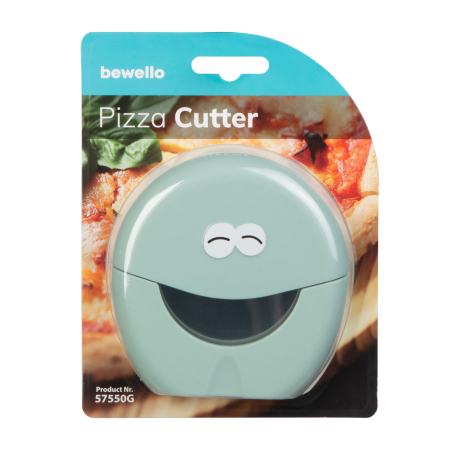 Articole pentru casă - Taietor pizza - otel inoxidabil, plastic - 10,2 x 10,2 x 2 cm