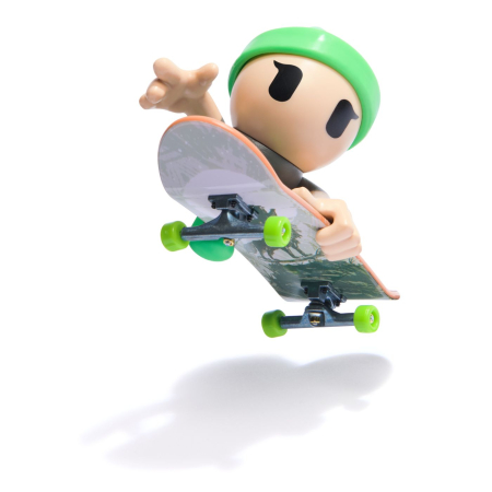 TECH DECH SK8 CREW PACHET PLACA SI FIGURINA 9.6CM SAPCA VERDE [3]