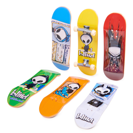 TECH DECK PACHET 6 PIESE CU ACCESORII FINGERBOARD BLIND [2]