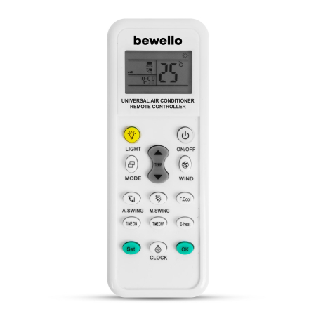 Articole pentru casă - Telecomandă universală pentru aer condiționat - 1000 în 1 - 2 x AAA - alb