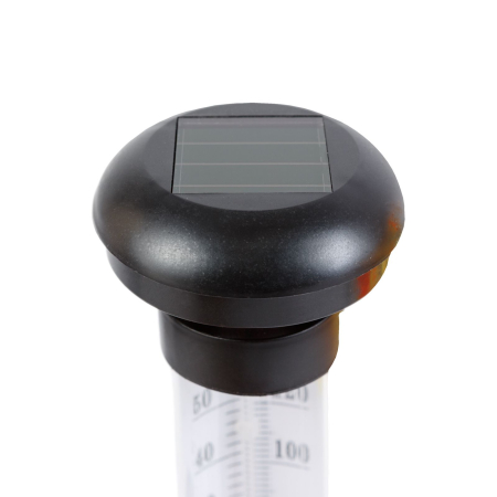 Termometru solar de gradină - LED alb rece - 6,3 x 44,5 cm [2]