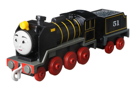 THOMAS LOCOMOTIVA CU VAGON PUSH ALONG HIRO [4]