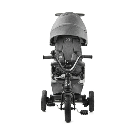 TRICICLETA KINDERKRAFT EASYTWIST, PLATINUM GREY [6]