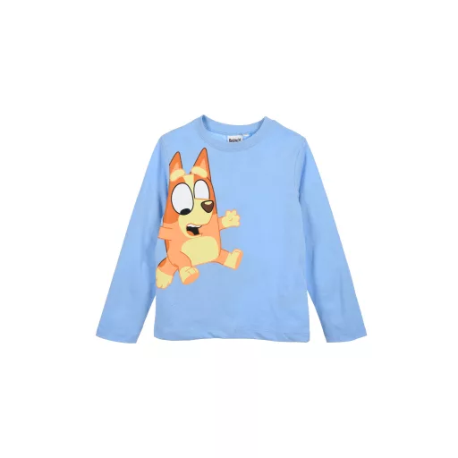 Bluey - Tricou copii cu mânecă lungă Bluey Jump