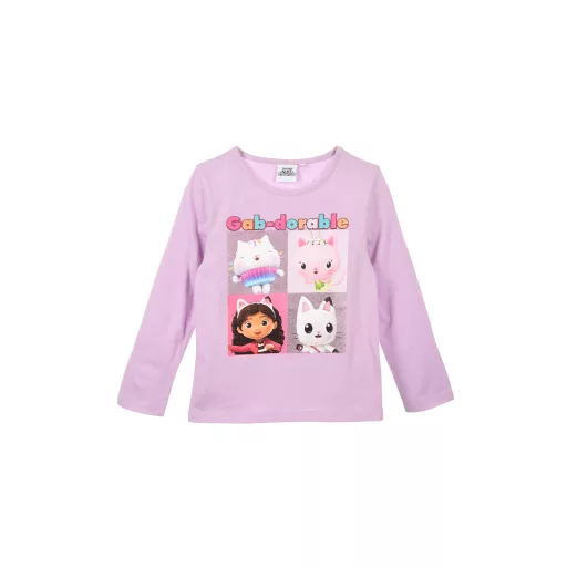 Tricou cu mânecă lungă pentru copii Gabby's Dollhouse Gab-dorable [1]