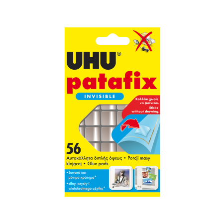 Bricolaj - UHU Patafix - lipici plastic invizibil - 56 buc / pachet