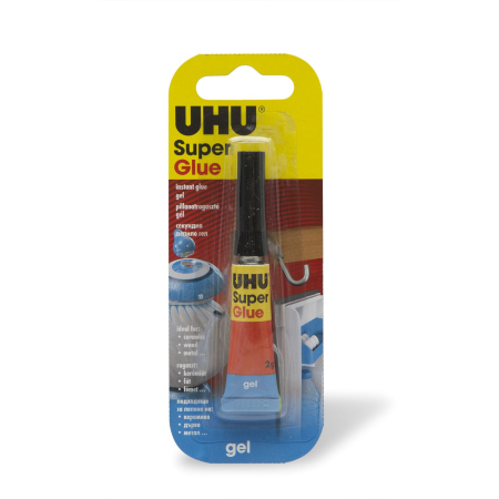 Consumabile - UHU Super Glue adeziv instant gel, 2g