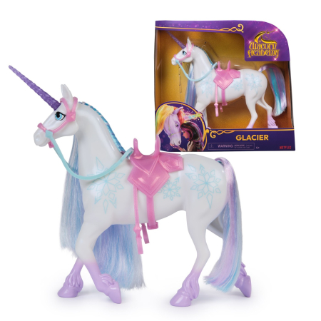 Universul Copiilor - UNICORN ACADEMY UNICORNUL FASHION GLACIER 28CM