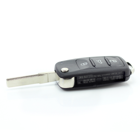 Volkswagen - Carcasă cheie tip briceag, cu 3 butoane, 2010 +  (MK6) - CARGUARD [3]