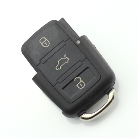 Carcase de chei - Volkswagen -  Carcasă cheie tip briceag, cu 3 butoane - CARGUARD