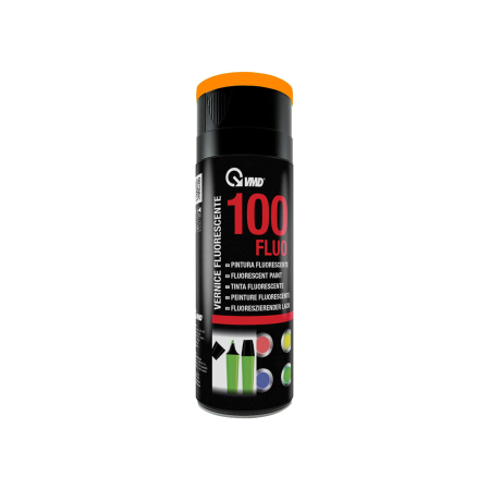 Bricolaj - Vopsea spray fluorescentă - 400 ml - portocalie - VMD Italy