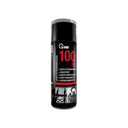 Bricolaj - Vopsea spray pentru metale - negru lucios - 400 ml - VMD Italy